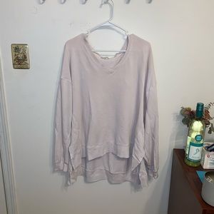 Light pink sweatshirt